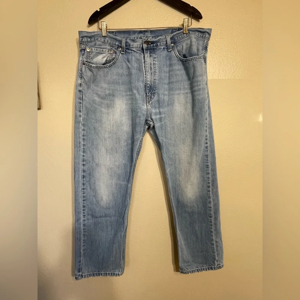 Levis 505 Jeans Men's 40x30 Straight Leg Denim Regular Fit